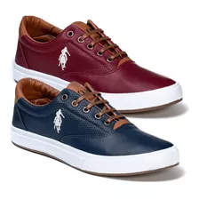 Combo 2 Pares De Tênis Masculino Da Polo Way Original