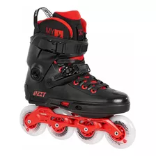 Rollers Powerslide Next Black Red 80 - Freeskate Slalom