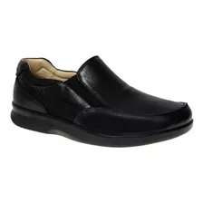 Sapato Casual Doctor Shoes Neuroma Morton Couro 3067 Preto