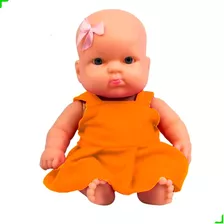 Nenequinha Clássica C/vestidinho Bonequinha Baby 22cm