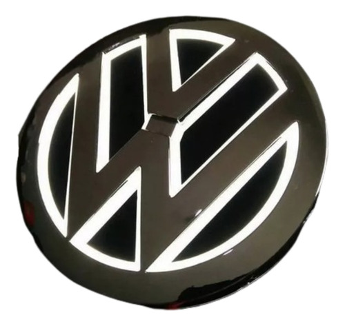Foto de Emblema Volkswagen Logo Led Tuning Repuesto Metlico 