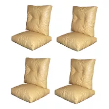 Pack De 8 Fundas Para Almohadón De Sillón 60x60x 10 Ecocuero