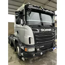 Scania G 440 6x4 2013 Motor Cambio Novo Está Santa Catarina.