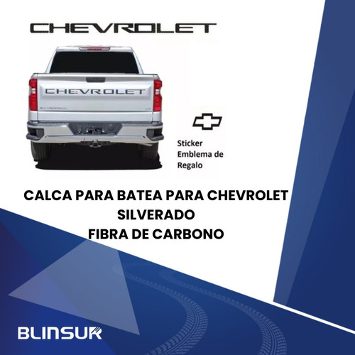 Calcomana Bl Protection Film Para Chevrolet Silverado  Foto 2