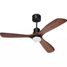 Ventilador Techo,motor Dc, 132 Cm, Luz, Control, Bajo Consum