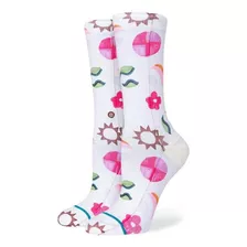 Stance Sock Women Jazzy Crew Off White 