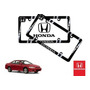 Par Porta Placas Honda Accord Coupe 2.4 2014 Original