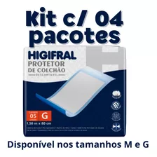 Protetor De Colchão Lençol Descartável Geriatrico Higifral