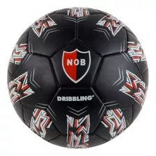 Pelota Futbol Newells N° 5 Infantil Niño Recreativa Drb Color Negro/rojo