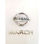 Emblema Platina Letras Nissan