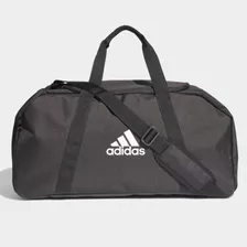 Mala adidas Tiro Duffel Média - Preto E Branco