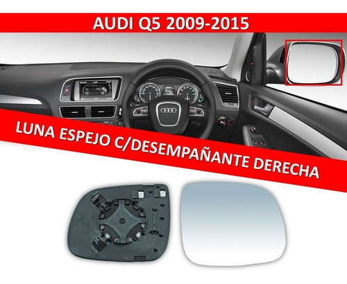 Luna Espejo C/desempaante Audi Q5 2009-2015 Derecha Foto 2