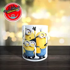 Taza Blanca De Los Minions Selfie