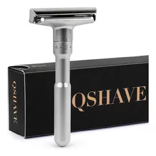 Qshave Barbeador Ajustável C/ 6 Níveis Barbear Suave Lâminas