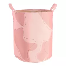 Cesta Decorativa Para Ropa Pink