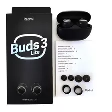 Audífonos Inalámbricos Xiaomi Redmi Buds 3 Lite Negro