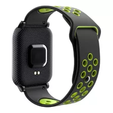 Smart Watch Reloj Bluetooth Pulso Presión Daikon Ky-11 Color De La Caja Negro Color De La Malla Negro Color Del Bisel Negro