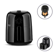 Fritadeira Air Fryer Preta Com Timer De 60 Min 120 Volts Cor Preto