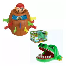 Brinquedo Faz Crocodilo Morder Dentista E Pula Pirata