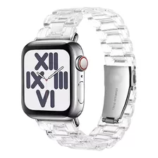 Pulseira Clear Transparente Para Apple Watch E Iwo
