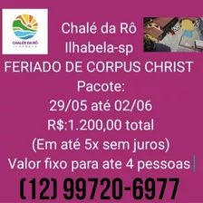 Chalé Da Rô Em Ilhabela-sp 