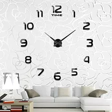 Vangold Frameless Diy Reloj De Pared Reloj De Pared De Espej