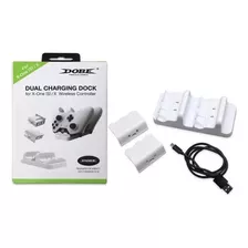  Base Dock Carregador Controle Xbox One S + 2 Baterias Mah