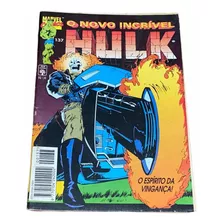 O Novo Incrível Hulk Nº 137 Ed. Abril Excelente Estado Banca