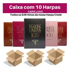 Caixa Com 10 Harpas Cristãs Luxo - Cpad Assembléia De Deus