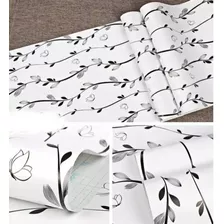 Papel Mural Pvc Mariposas Y Flores Pack 5 Rollos