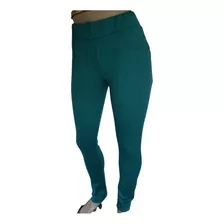 Leggings De Vestir Color Azul Paimún