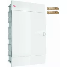 Quadro De Distrib. Embutir 36 Módulos C/ Barram 1t / 1n Abb