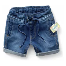Bermuda Short Jeans Estiloso Bebê Menino 9 Meses Á 3 Anos 
