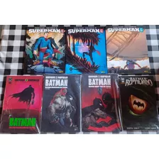 Lote Dc Black Label Batman/superman Ano Um