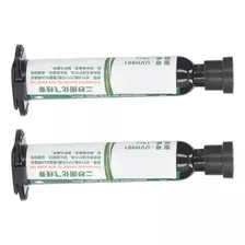 2 Peças De Tinta De Máscara De Solda De Cura Uv Pcb Bga Repa