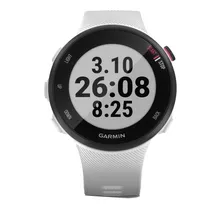 Smartwatch Garmin Forerunner 45s 1.04 Caixa 39mm Branca, Pulseira Branca E O Arco Preto