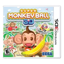 Jogo Super Monkey Ball 3d Para Nintendo 3ds Midia Fisica