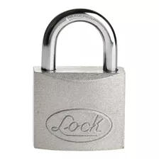 Candado De Acero Corto Llave Estándar 38mm En Caja Lock L22s