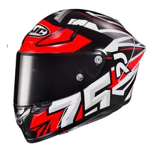 Capacete Hjc Rpha 1 Arenas Replica Vermelho Branco Preto