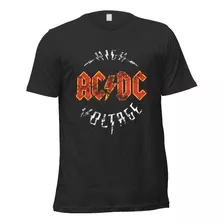 Playera Ac Dc High Voltage Bandas Rock Metal N03