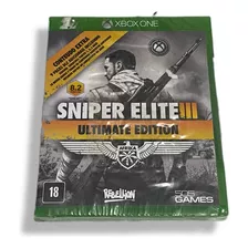 Sniper Elite 3 Ultimate Xbox One Lacrado Envio Ja!