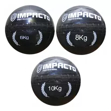Kit Wall Ball De 06kg + 08kg + 10kg Impacto Fitness