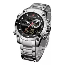 Reloj Naviforce 9163 -acero Inoxidable -resistente Agua 30m