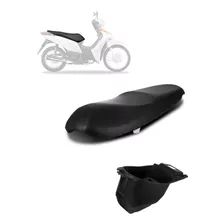 Kit Banco Moto Completo + Bau Capacete Biz 100 1998 A 2004