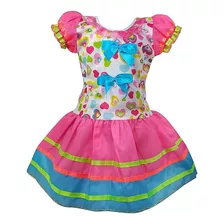 Vestido Junino Infantil Menina Festa Quadrilha Frete Grátis 