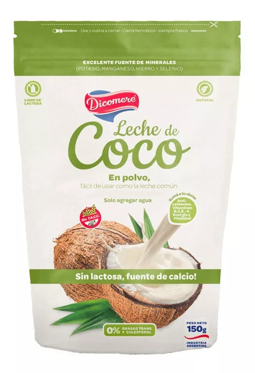 Leche De Coco En Polvo Dicomere 150g