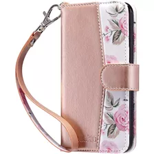 Funda Para iPhone XR, Rosa/billetera/soporte/cuero