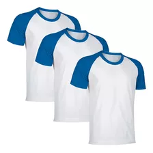 Camiseta Sublimable Adulto Combinada Pack X3 Disershop