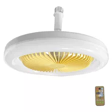 Lámpara Led Con Ventilador Para Enchufe E27, 30 W, Silencios