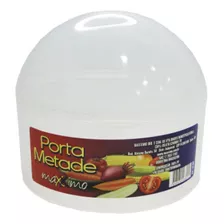 2 Potes Porta Metade Plástico Protetor De Alimento Geladeira